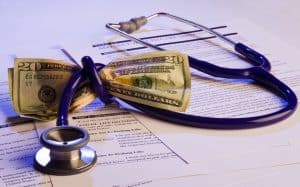 Money tied up in health care