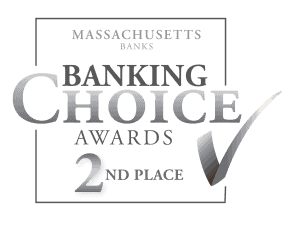 Massachusetts Banks Banking Choice Awards second place