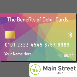 image of debit card